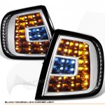 Ford Expedition 1997-2002 Black LED Corner Lights