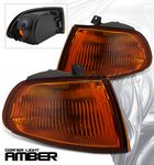 Honda Civic 1992-1995 Smoked Amber Corner Lights
