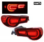 Subaru BRZ 2012-2014 Toms Red LED Tail Lights