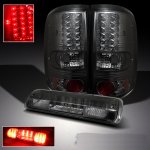 Ford F150 2004-2008 Smoked LED Tail Lights and LED Third Brake Light