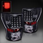 2007 Toyota Tundra Black LED Tail Lights