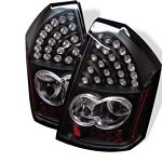 2006 Chrysler 300 Black LED Tail Lights