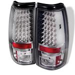 Chevy Silverado 2003-2006 Clear LED Tail Lights