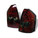 Chrysler 300C 2005-2007 Red and Smoked LED Tail Lights