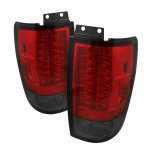 2000 Ford Expedition Red and Smoked LED Tail Lights 2000 Ford Expedition Red and Smoked LED Tail Lights