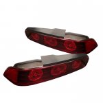 Acura Integra Coupe 1994-2001 Red LED Tail Lights