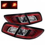 2005 Mazda 6 Sedan Black LED Tail Lights 2005 Mazda 6 Sedan Black LED Tail Lights