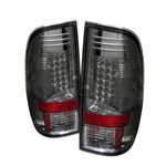 2009 Ford F250 Super Duty Smoked LED Tail Lights