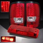 2005 Ford F150 LED Tail Lights and LED Third Brake Light