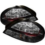 1999 Pontiac Grand AM Black LED Tail Lights