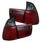 BMW X5 2000 Red and Smoked LED Tail Lights BMW X5 2000 Red and Smoked LED Tail Lights