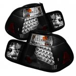 2003 BMW 3 Series E46 Sedan Black LED Tail Lights