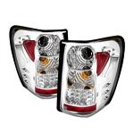 2001 Jeep Grand Cherokee Clear LED Tail Lights