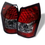 2007 Dodge Magnum Red and Smoked LED Tail Lights