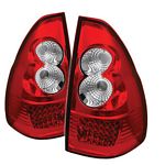 Lexus GX470 2003-2007 Red and Clear LED Tail Lights