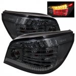 BMW 5 Series E60 2004-2007 Smoked LED Tail Lights