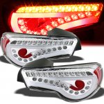 Subaru BRZ 2013-2020 Clear LED Tail Lights