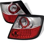2010 Scion tC Red and Clear LED Tail Lights