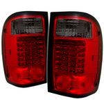 2001 Ford Ranger Red and Smoked LED Tail Lights