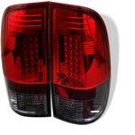2002 Ford F150 Red and Smoked LED Tail Lights