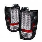 2000 Ford Expedition Black LED Tail Lights 2000 Ford Expedition Black LED Tail Lights