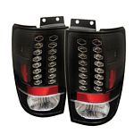 2000 Ford Expedition Black LED Tail Lights 2000 Ford Expedition Black LED Tail Lights