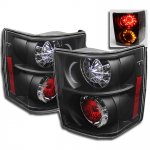 Land Rover Range Rover HSE 2003-2005 Black LED Tail Lights
