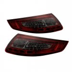 Porsche 911 2005-2008 Red and Smoked LED Tail Lights