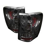 2000 Jeep Grand Cherokee Smoked LED Tail Lights
