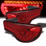 2013 Scion FRS Red LED Tail Lights 2013 Scion FRS Red LED Tail Lights