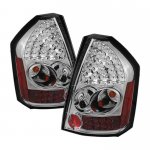 Chrysler 300C 2008-2010 Clear LED Tail Lights