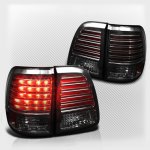 1998 Toyota Land Cruiser Smoked LED Tail Lights