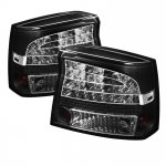 2009 Dodge Charger Black LED Tail Lights 2009 Dodge Charger Black LED Tail Lights