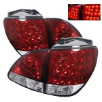 2002 Lexus RX300 Red and Clear LED Tail Lights