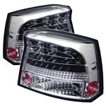 Dodge Charger 2006-2008 Clear LED Tail Lights