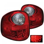 2002 Ford F150 Flareside LED Tail Lights Red and Smoked