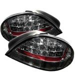 1999 Pontiac Grand AM Smoked LED Tail Lights