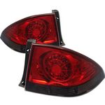 Lexus IS300 2001-2003 Red and Smoked LED Tail Lights