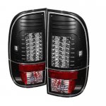 2002 Ford F150 Black LED Tail Lights