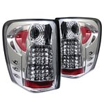 2000 Jeep Grand Cherokee Clear LED Tail Lights