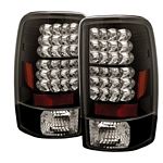 2005 GMC Yukon Denali Black LED Tail Lights 2005 GMC Yukon Denali Black LED Tail Lights