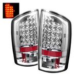 2007 Dodge Ram Clear LED Tail Lights