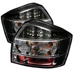 2002 Audi A4 Black LED Tail Lights
