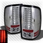 2011 GMC Sierra 2500HD Clear LED Tail Lights 2011 GMC Sierra 2500HD Clear LED Tail Lights
