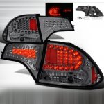 Honda Civic Sedan 2006-2011 Smoked LED Tail Lights Honda Civic Sedan 2006-2011 Smoked LED Tail Lights