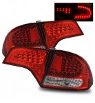 Honda Civic Sedan 2006-2011 Red LED Tail Lights Honda Civic Sedan 2006-2011 Red LED Tail Lights