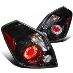 Nissan Altima Sedan 2007-2009 LED Tail Lights Black