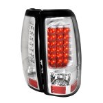 2006 GMC Sierra Clear LED Tail Lights 2006 GMC Sierra Clear LED Tail Lights