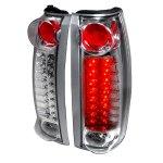 1992 GMC Jimmy Full Size Clear LED Tail Lights