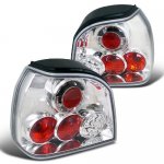 VW Golf 1993-1998 LED Tail Lights Chrome
